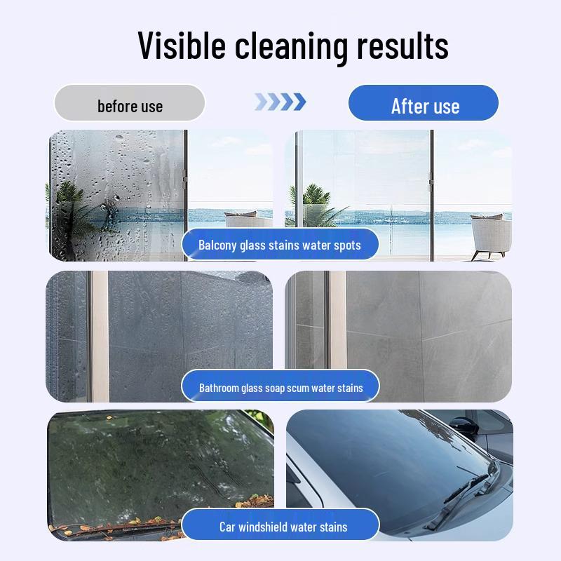 Household Glass Cleaner: Effective Window & Mirror Stain Remover