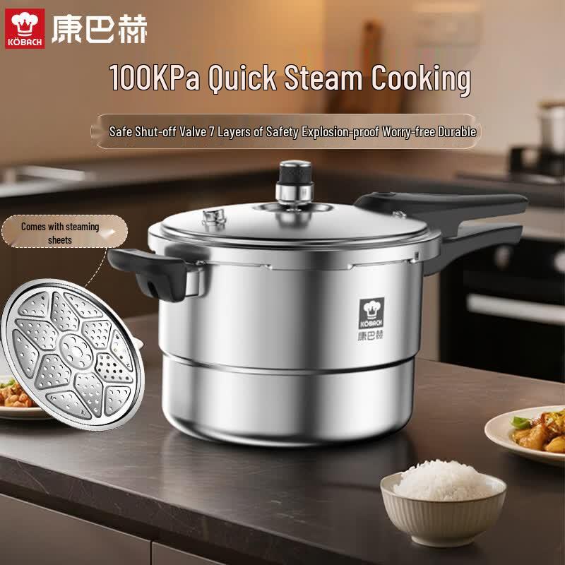 Kobach 304 Stainless Steel Pressure Cooker