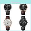 Modern Mens Watch With Calendar Function And Leather Strap For Business Use