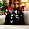 GGritty Vintage Slipknot Metal Band Horror  Square DoubleSided printed Pillow Case Bedroom Bedside Pillow Sofa Cushion Cover