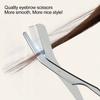 3Pcs Stainless High Quality Eyebrow Trimming Tool With Eyebrow Comb&Trimmer Eyebrow Scissors.Perfect Tools For Trimming