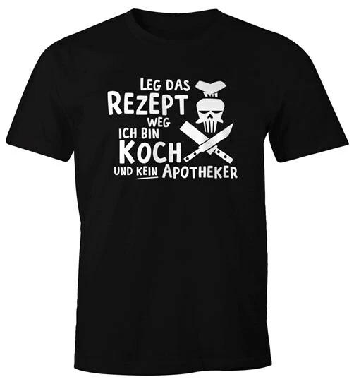 

Mens T-Shirt Put The Prescription Away I m A Chef And Not A Apothecary Fun Shirt- S