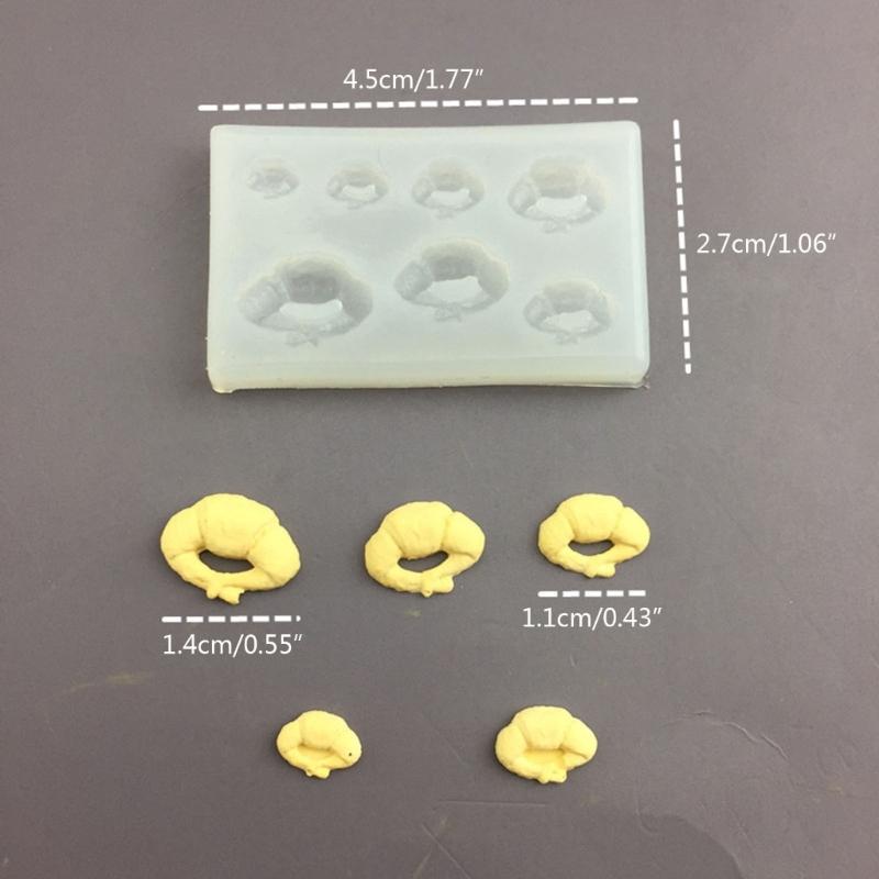 Mini Cookie Bread Biscuit-Resin Molds Miniature Bread Dessert Molds Display-Prop