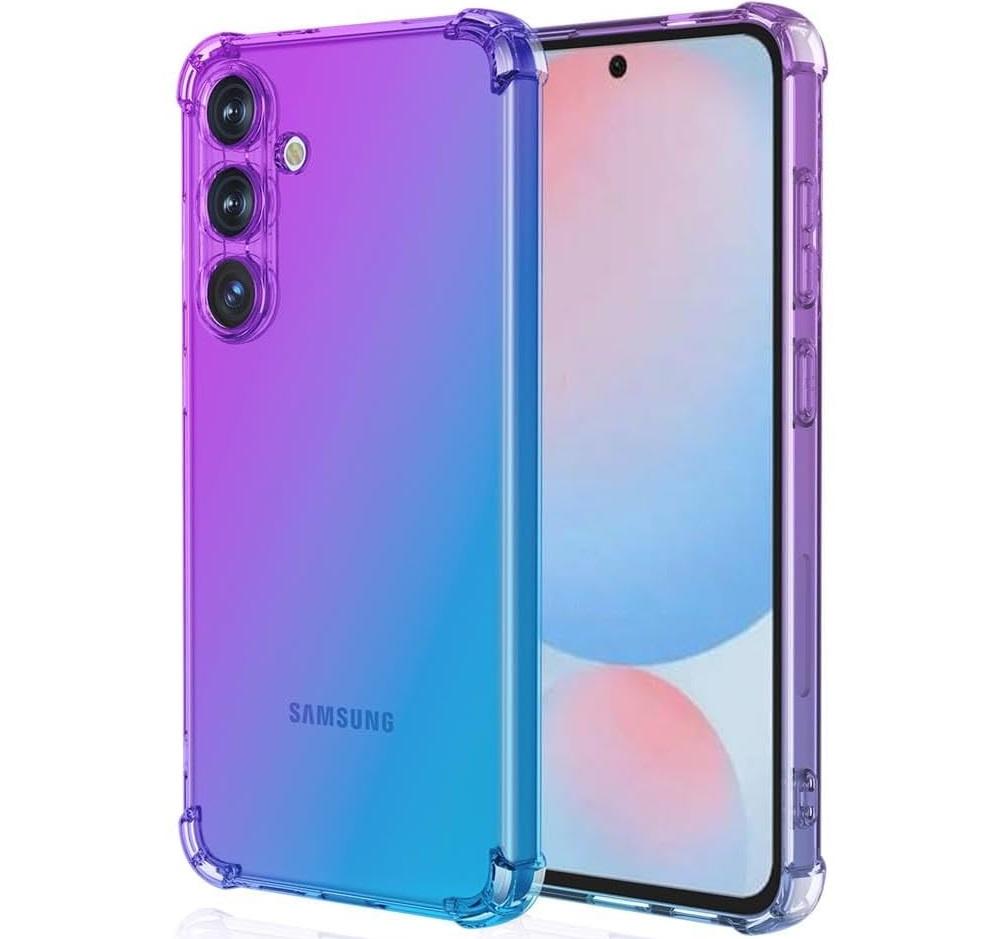 Gradient Dropproof Case for Samsung Galaxy A56 5G, Purple/Blue