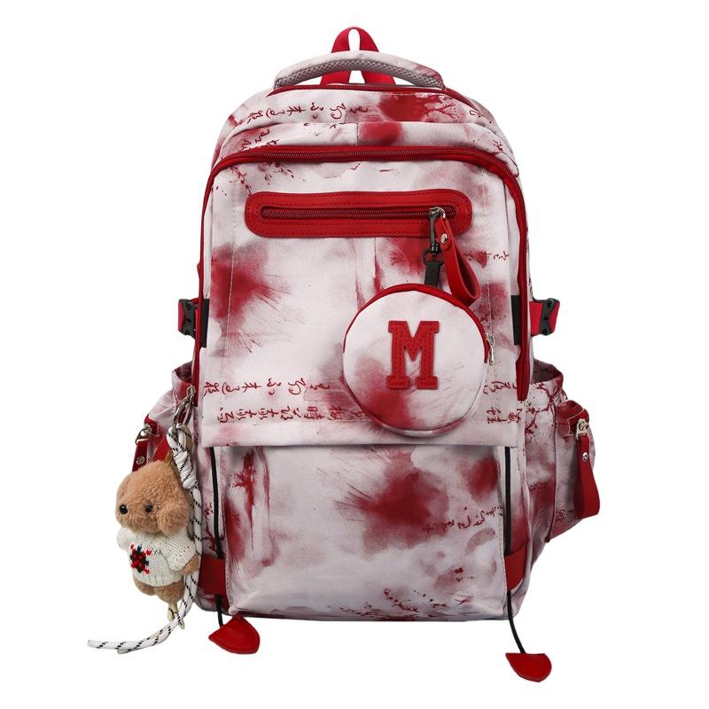 Schoolbag New Chinese Fashion High School Junior High School Student College Student School Bag Women's Large Capacity Outdoor Leisure Travel