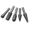 Wood Carving Tool Rotary Burr Set Round Shank Drill Bit Set Smoother Rotary File Set  Building