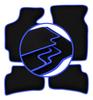 CARLUX-BLUE Car Mats For: Ford Probe MK1 Coupe (1988-1992)