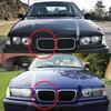 BLACK E36 Grille ABS Front Replacement Hood Kidney Grill For BMW E36 1997 1998 1999  for BMW  318i 323i 325i 320i 328i