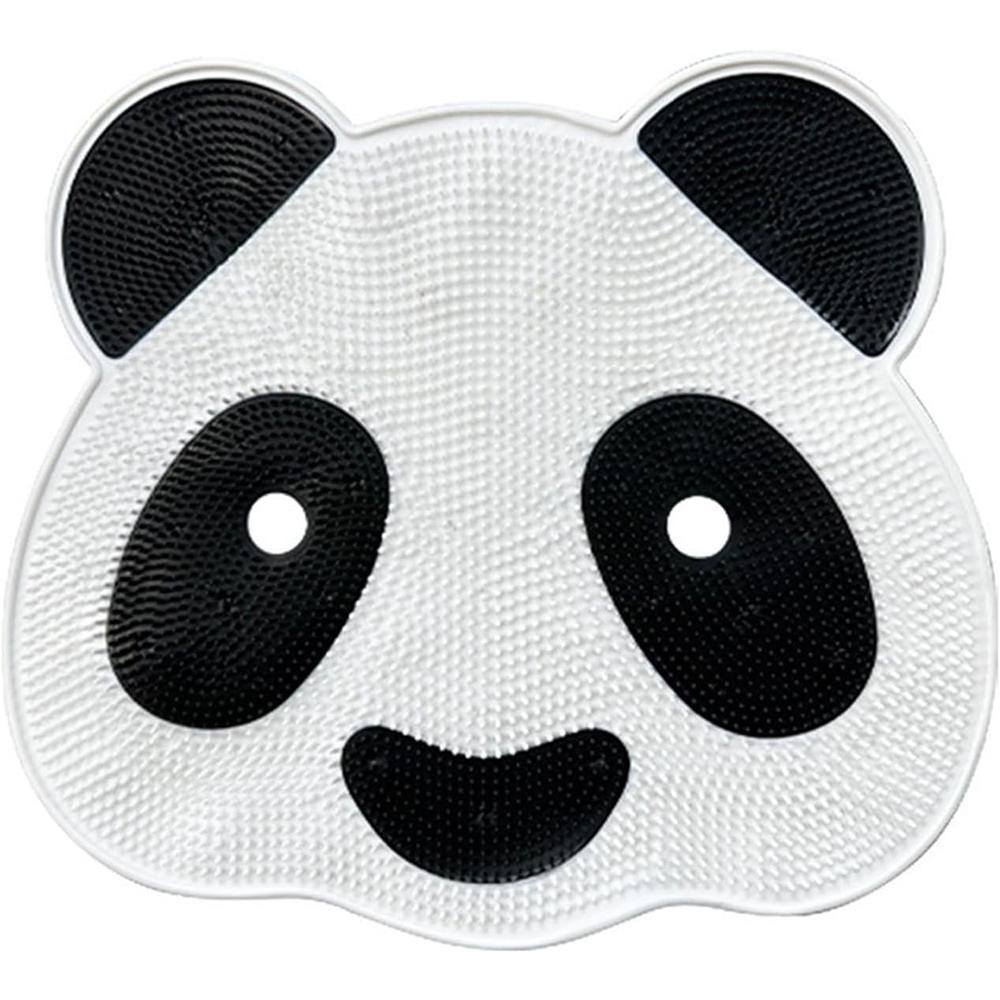 

Силиконовый коврик для ног в форме панды, нескользящий коврик для массажа спины, отшелушивающий коврик для ванны и ног, удаляющий омертвевшую кожу, коврик для душа