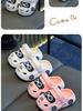 Sandalias de Verano para Niños con Dibujos Animados, Suela Suave Antideslizante - Cerradas para Interior/Exterior, Diseño de Coche
