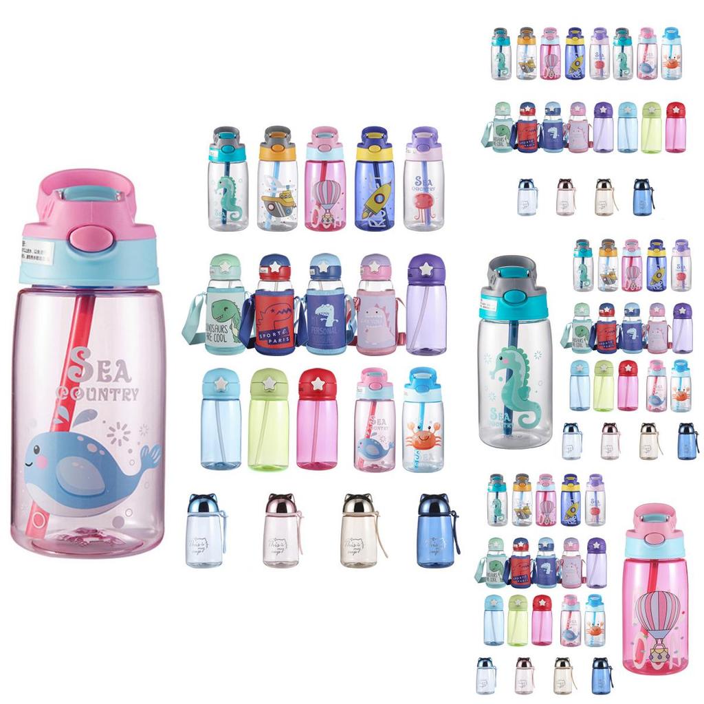 Adorable Multi Color Baby Feeding Cup With Straws Perfect For Kids With Leakproof Feature