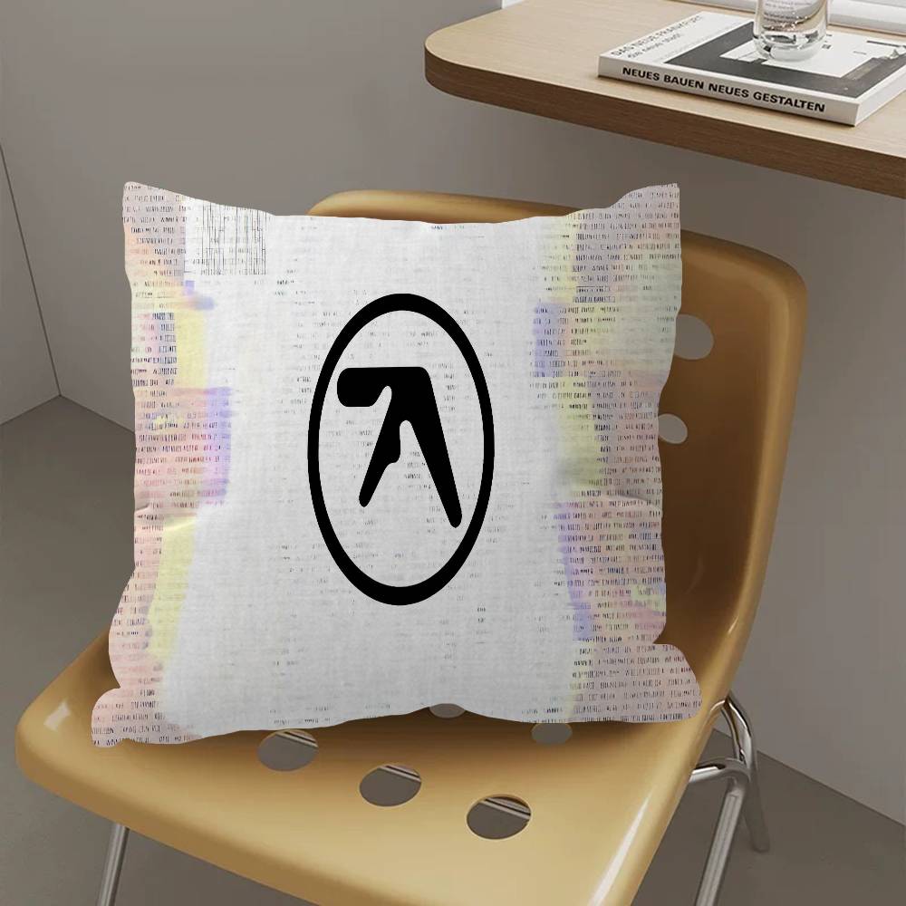 A-Aphex Twin Lucky Dragon Pillow Cover Sofa Cushion Cover Home Room Decoration Children Gift