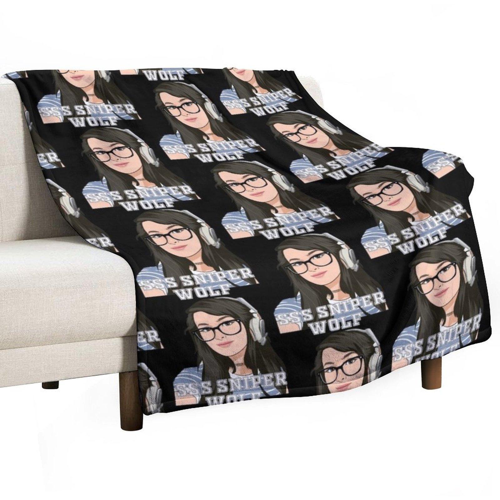 SSS Sniper Wolf Essential Throw Blanket Luxury Throw christmas decoration Luxury Designer for sofa Blankets 30x40in