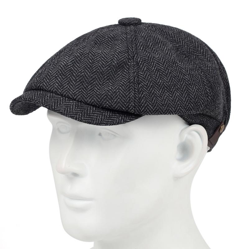 Fashionable Multi Color Patchwork Beret Hat Men and Women Spring and Autumn Newsboy Cap Outdoor Leisure Artist Hats Travel Caps