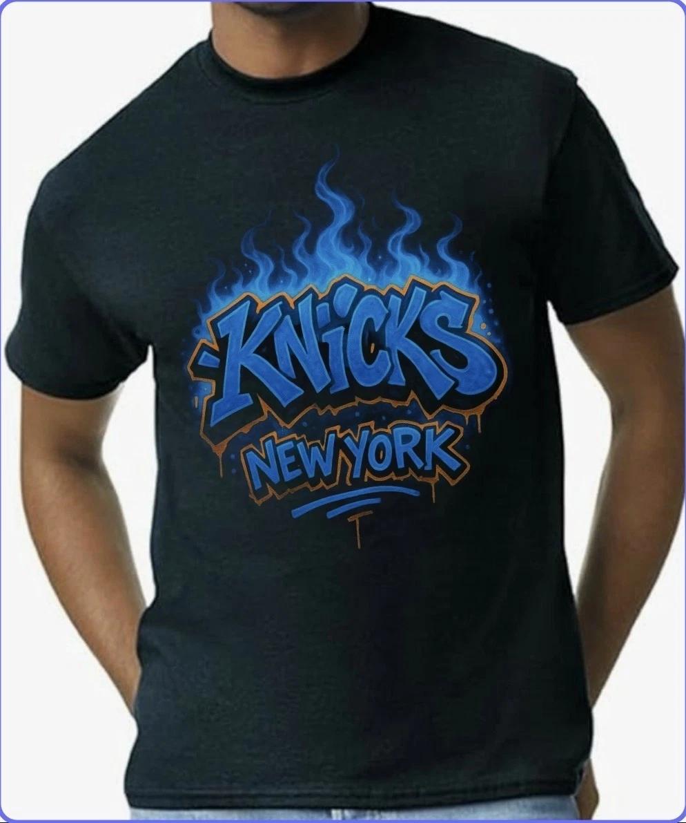 

Knicks Graffiti Men s T-Shirt Small To 3X-Large Black 2XL