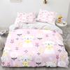 Cartoon Animal Cat Duvet Cover 3D Large Print Double Size Quilt Cover Bedding Set Single Set