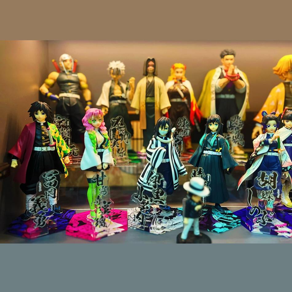 Hot Demon Slayer Anime Figure Tanjirou Agatsuma Zenitsu Kyoujurou Anime Model Action Figure PVC collection Toy for Kids Gift