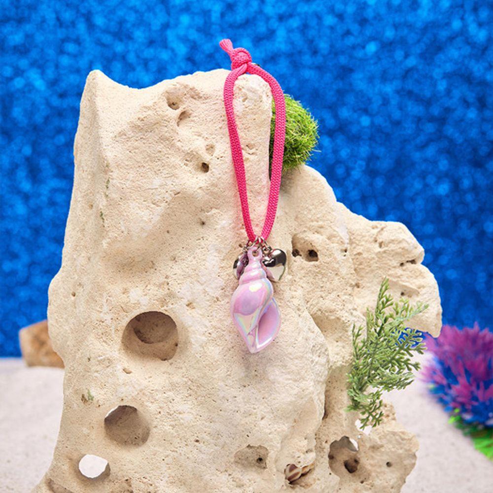 

JOSEPH & STACEY Lucky Toytoy Key Ring Doldolee Pink Conch single type