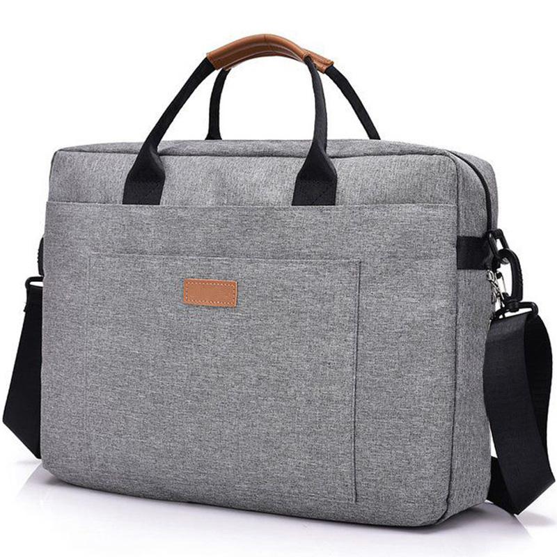 Men s briefcase for business travel, Korean version, stylish and casual Oxford cloth briefcase for computer use, business bag