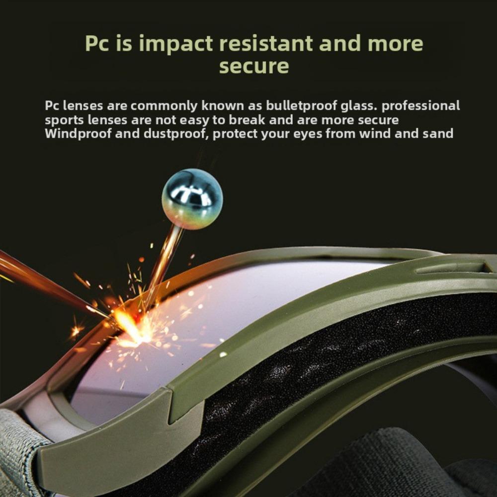 Russian Ballistic Shooting Glasses Military Tactical Goggles Anti Impact Airsoft Paintball CS Game Protective Gear Men Army Fans