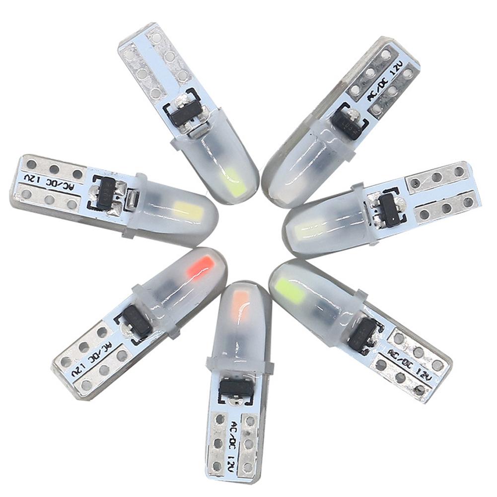 

5X Newest T5 Led W3W W1.2W Bulb Car Interior Light Indicator Dashboard Gauge Instrument Wedge Lamp Auto Signal light 12V White 5PCS синий