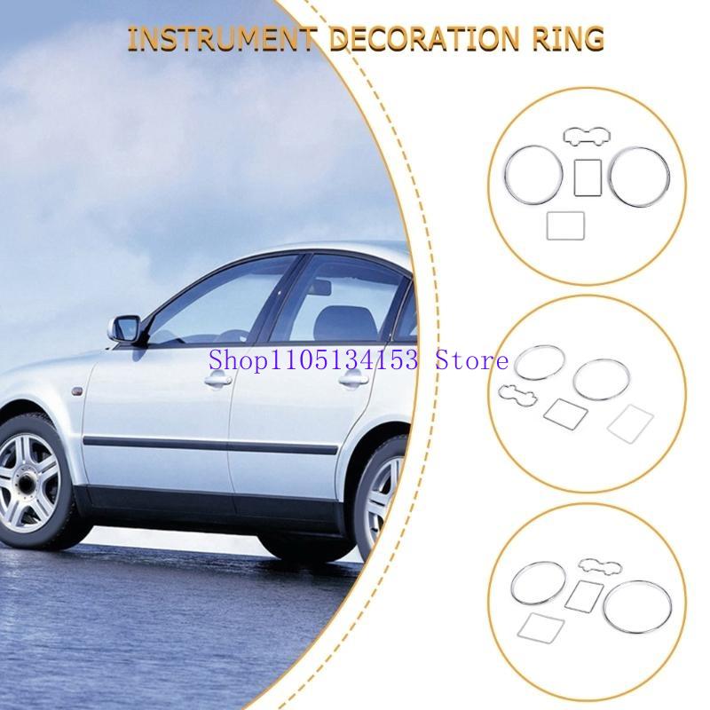Hg89 Speedometer Dashboard Gauge Rings Trim Speedometer Bezel Trim Automotive Interior Accessories for MKIV 97-03