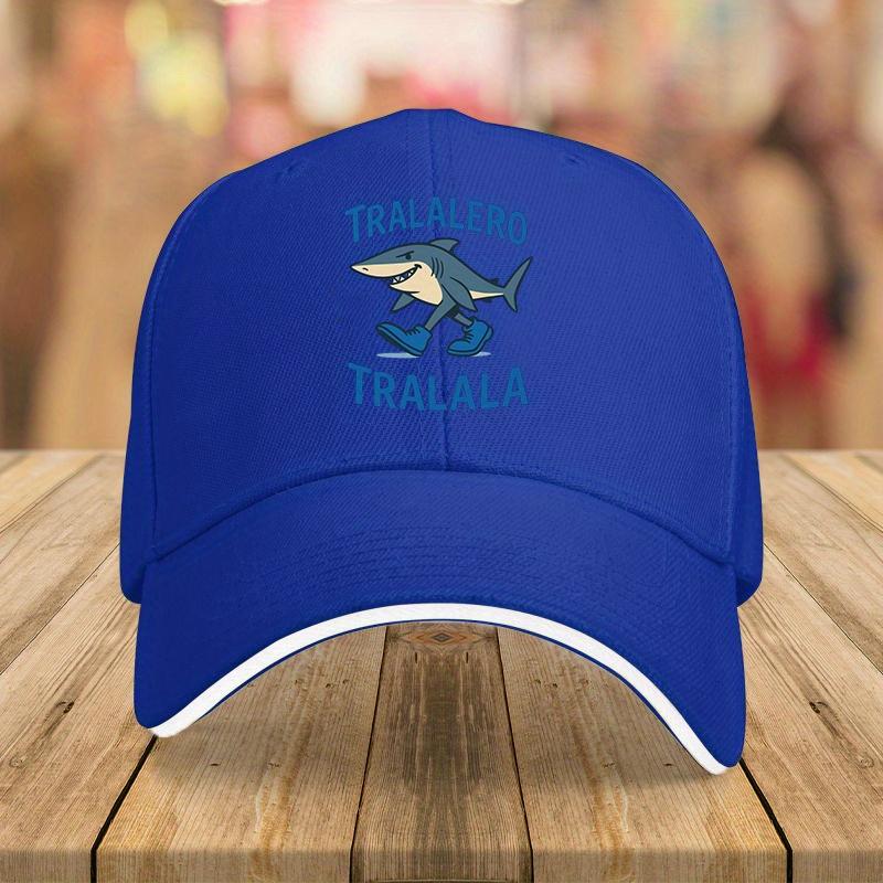 1PC Personalized Trend Tralalero Tralala SharkTough Outdoor Adventure Cap Print Unisex Adjustable Fashion Hip Hop Hat