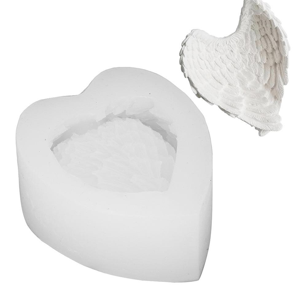 Mini Storage Box Silicone Mould Hand Made Wing Wing Silicone Mould White Feather Wing Silicone Mould DIY Handmade Craft