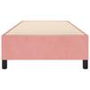 Box Spring Bed Frame Pink 80x200 cm Velvet