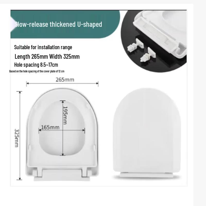 FEEGOO Children s Soft-Close U-Shaped Toilet Seat