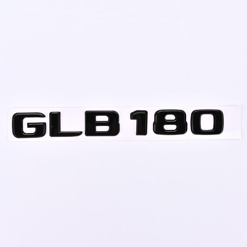 Compatible Mercedes-Benz GLB-Series Tail Number Badges: GLB53, GLB180, GLB200, GLB250
