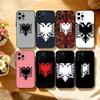 A-Albanian Flag Eagle Phone Case For iPhone 17, 16,15,14,13,12,11 Plus,Pro Max, Others Soft Black Cover