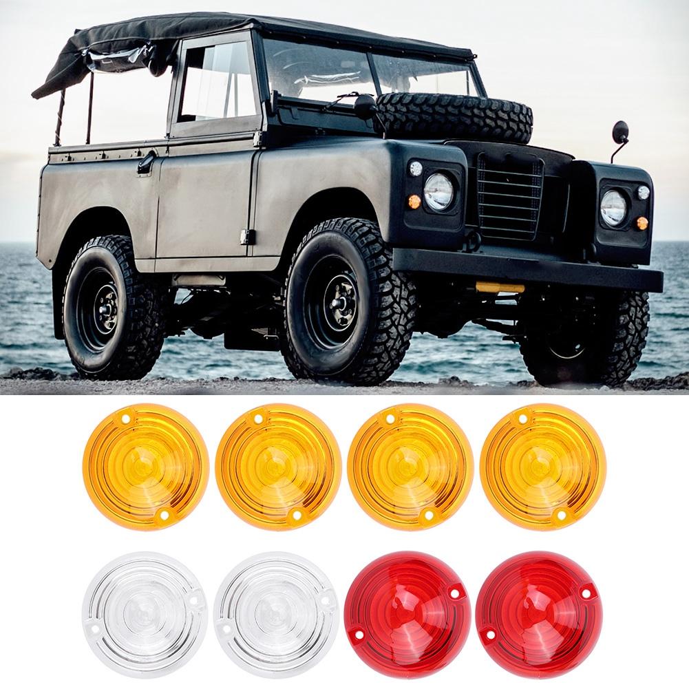 8Pcs Side Tail Indicator Light Lamp Lens Kit Fit for Land Rover 589285