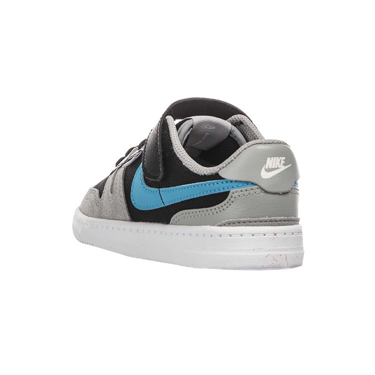 Nike Squash Type PU Mesh Fashion Non-Slip Low-Top Kids Skate Shoes Kids Sneaker Gray Black Blue CJ4120-003