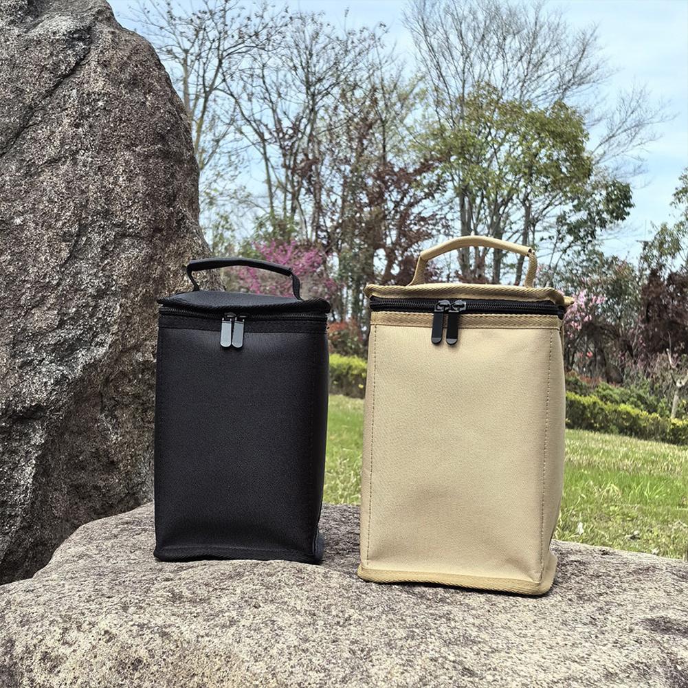 Butan Brennstoffkartuschenabdeckung Kollisionsschutz Gastank Schutztasche Camping Aufbewahrungstasche für Outdoor Camping Kochen Reisen Picknick