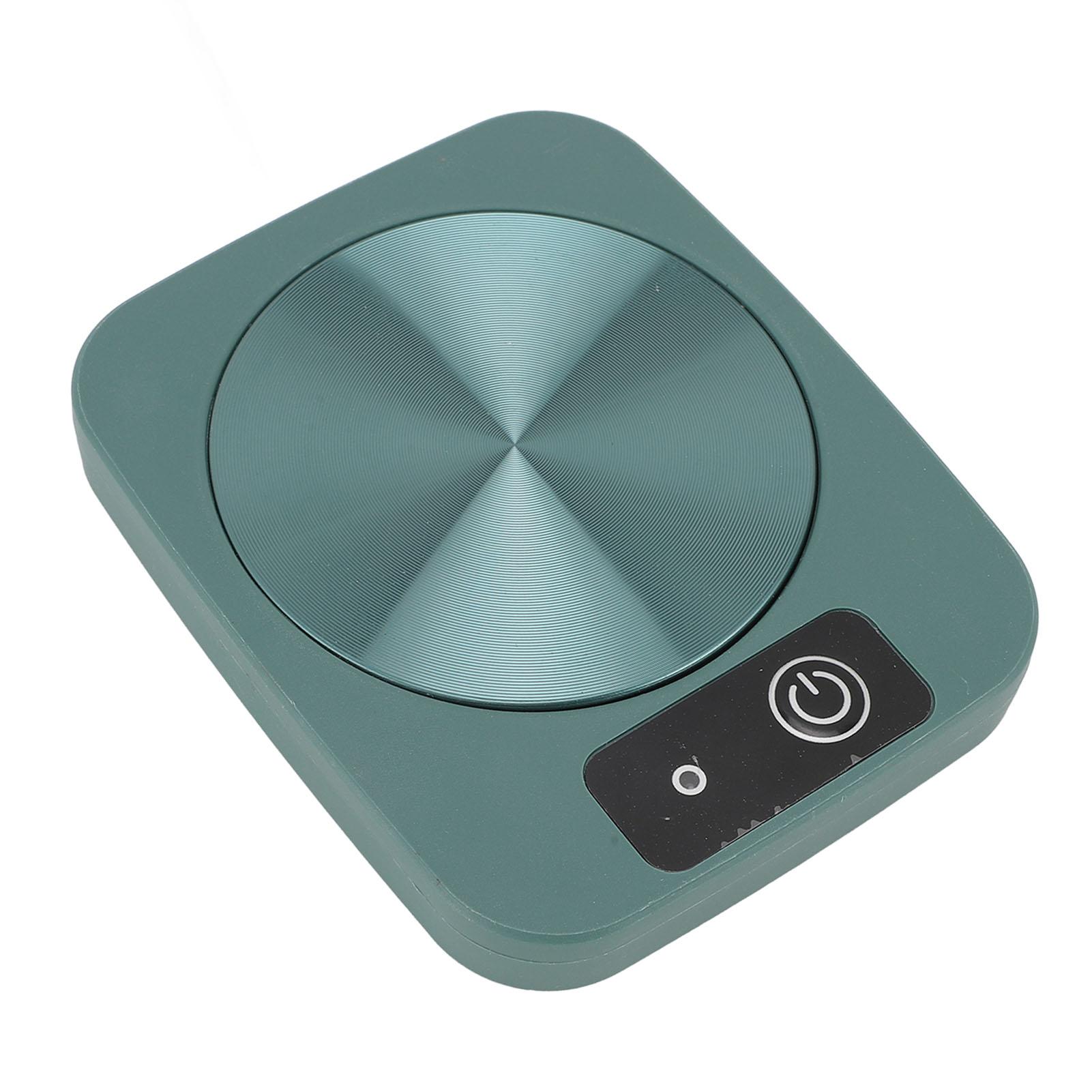 

Термостат Подогреватель для кружки кофе Подставка для подогрева чашки Подогреватель для кружки кофе Подставка для домашнего офиса зелёный