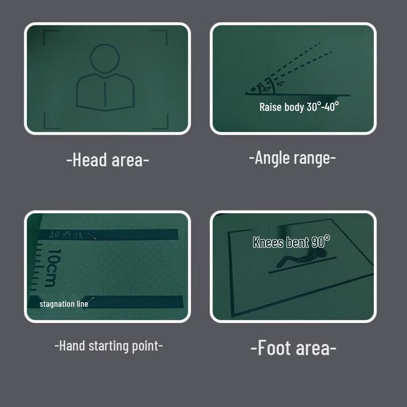 Ningzhao Foldable Fitness and Yoga Abdominal Mat