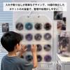 PAVIKE Pin Badge Storage File Pin Badge Storage Wall Pin Badge Pin Badge Protects Pin Scratch Fits Pins Up To with Hook Wall-Mounted (16 Pockets) -