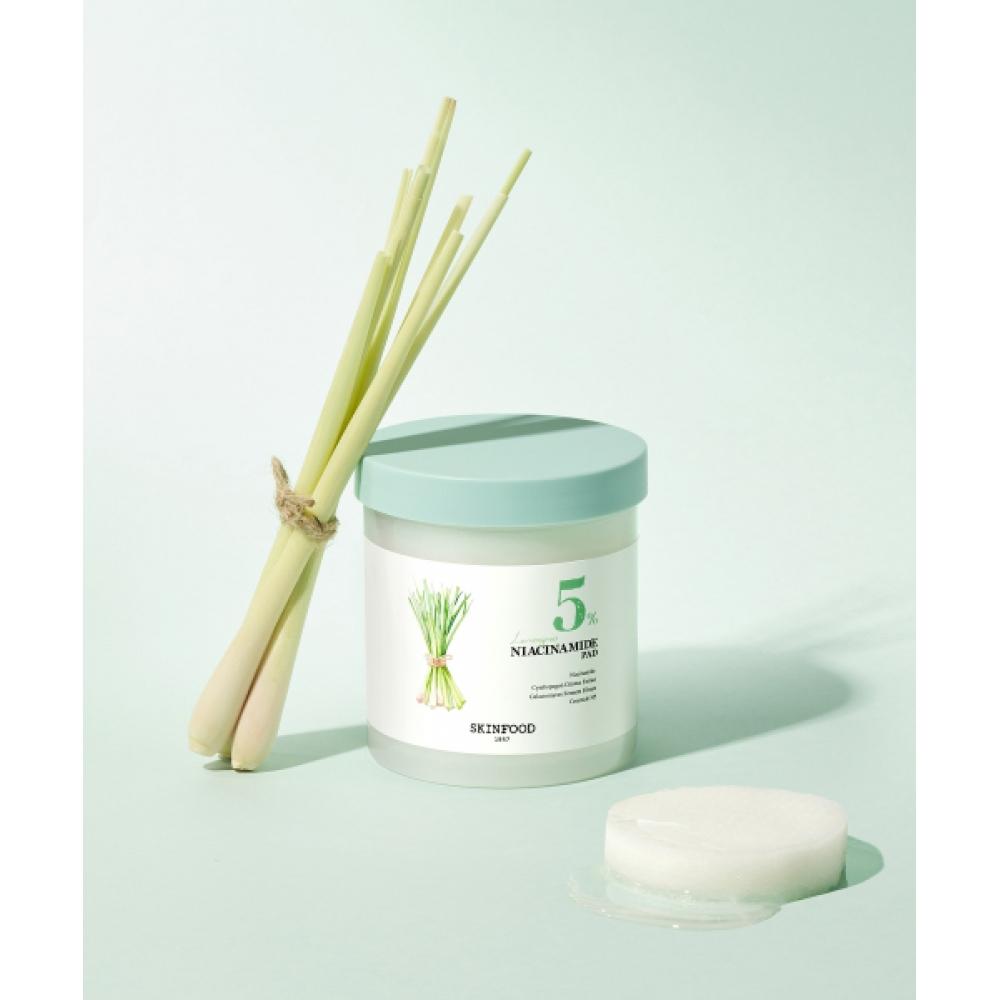 Skinfood Lemongrass Niacinamide 5 Pads  250g  60 Sheets NONE