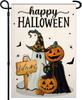 Happy Halloween Garden Ag 12x18 Double Sided Ghost Jack O Lantern Bat Garden Ag 3Ply Fabric Halloween Pumpkin Garden a KKL