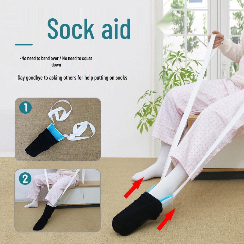 Socks & Stocking Dressing Aid for Elderly, Pregnant, Disabled & Limited Mobility Users