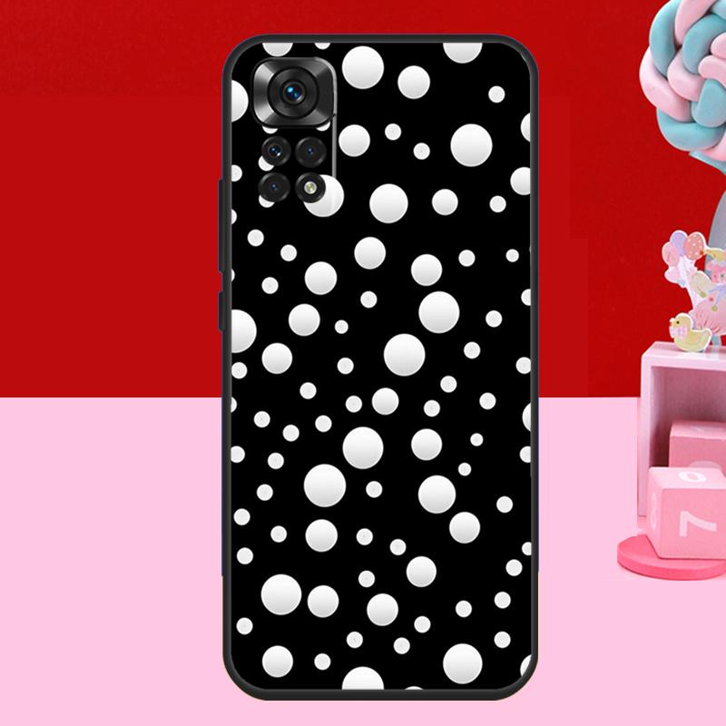 Polka Dots Art Case For Xiaomi Redmi Note 11 12 13 14 Pro 9 10 Pro 11S 12S Redmi 14C 10C 12C 13C Soft Cover