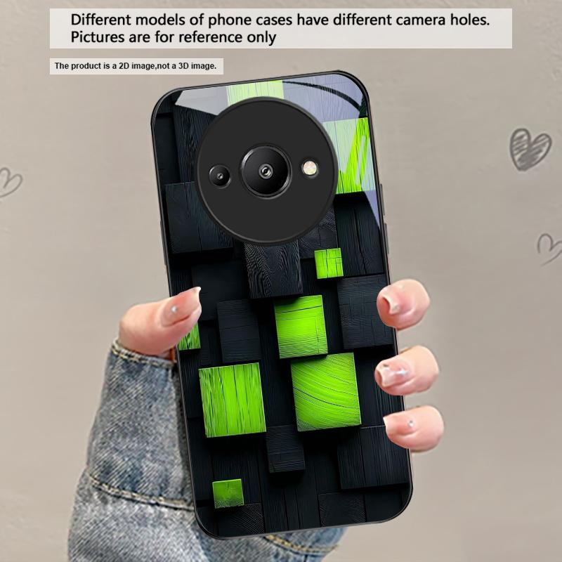 

Animal Footprint Stone For Redmi Note 14 Pro+ 13 Pro 8 9 9S 12S 10 Pro 11 12 13C 14C A3 12 13 K60 Ultra Black Glass Phone Case Redmi A3