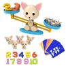 Frosch Kreatives Katzen Design Zahlen Arithmetik Balance Waage Zählspiel Kinder Frühe Bildung Puzzle Interaktives Spielzeug