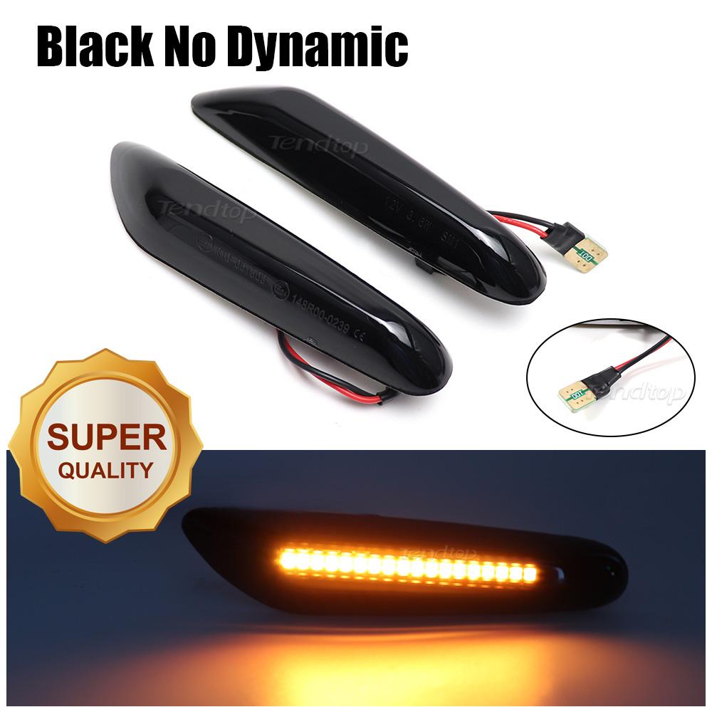 Sequential LED Flashing Dynamic Turn Signal Side Marker Light For BMW E60 E61 E87 E90 E91 E92 E93 E81 E82 E88 E46 X3 E83 X1 E84