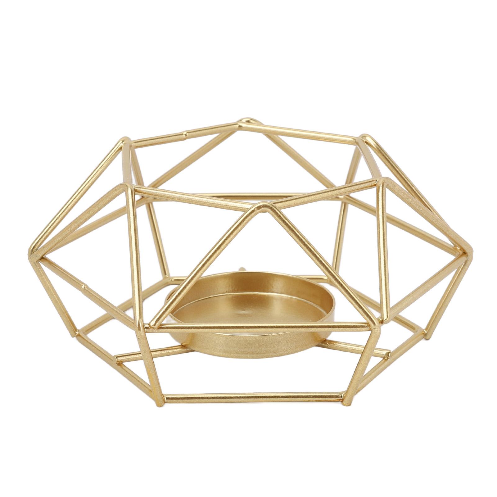 

Геометрические подсвечники для чайных свечей Скандинавский стиль Минималистичный Металлический Кованый Железный Подсвечник Чашка для свечи