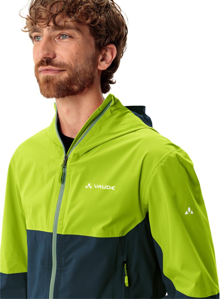 Куртка VAUDE Мужская куртка Simony 2,5L Jacket IV темное море/зеленый