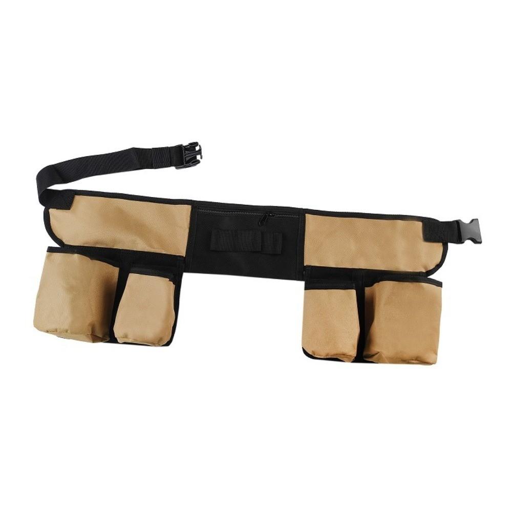 Waterproof Housekeeping Waist Belt Adjustable Gardening Tool Waist Bag  Electrician Toolkit