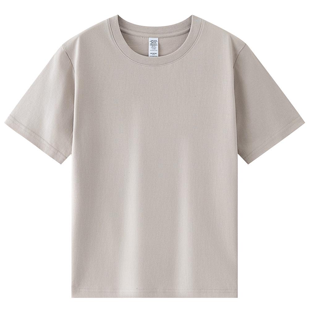 Men's 180g Cotton Short Sleeve Crew Neck Loose Fit T-Shirt