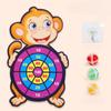 Cartoon Pattern Sticky Ball Children's Dart Board Dart Target Indoor and Outdoor Throwing Sticky Ball Interactive Game
